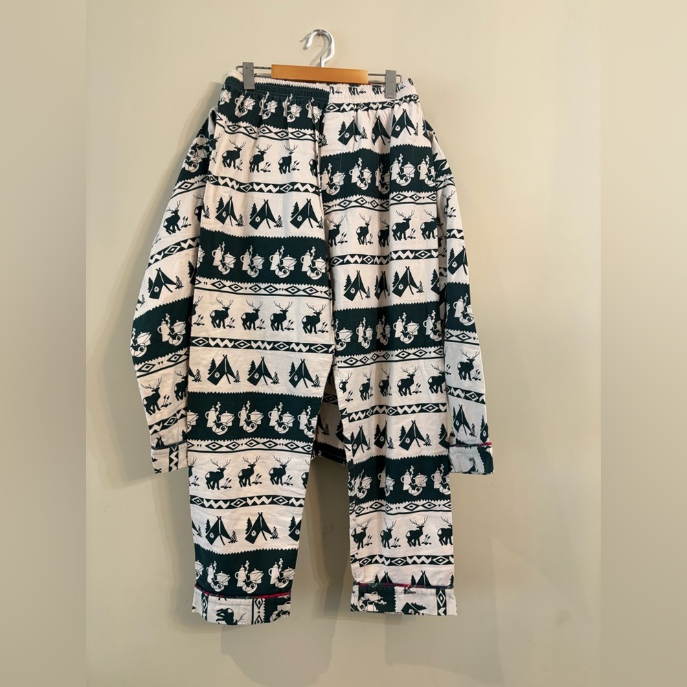 Men’s vintage pajamas set size medium 100 % cotton Harpurs